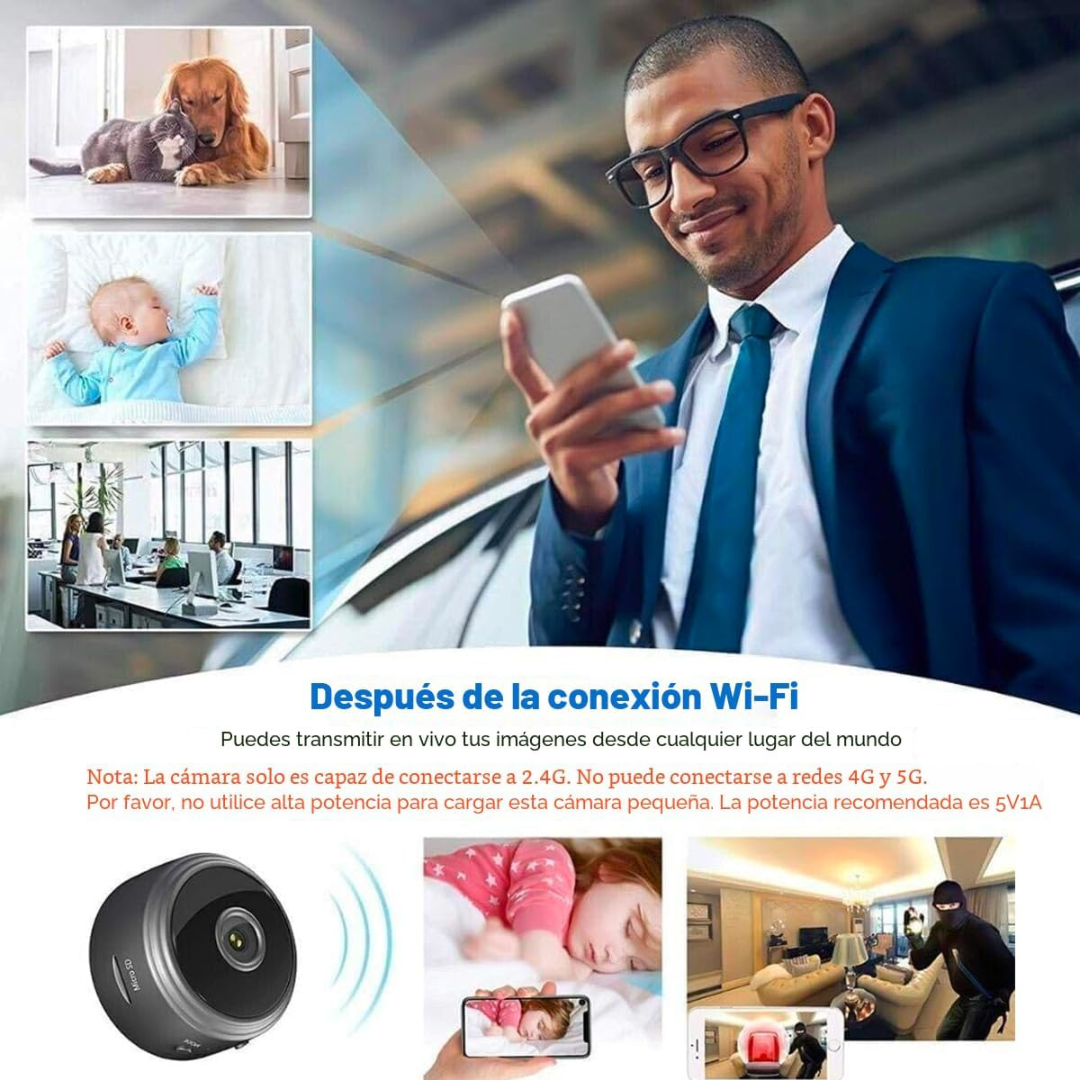 Mini Camara A9 -Wifi HD 1080P