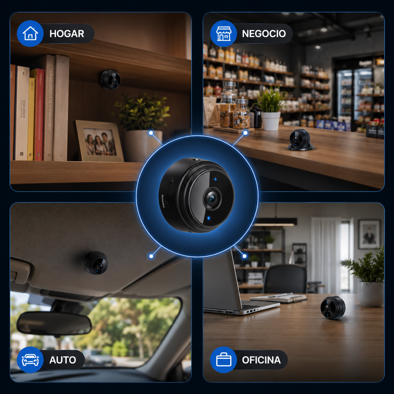 Mini Camara A9 -Wifi HD 1080P